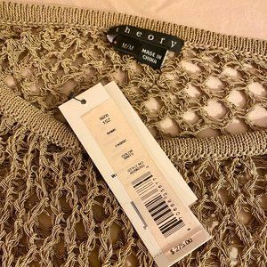 THEORY Nude Fishnet Cover -Ups Dress NWT